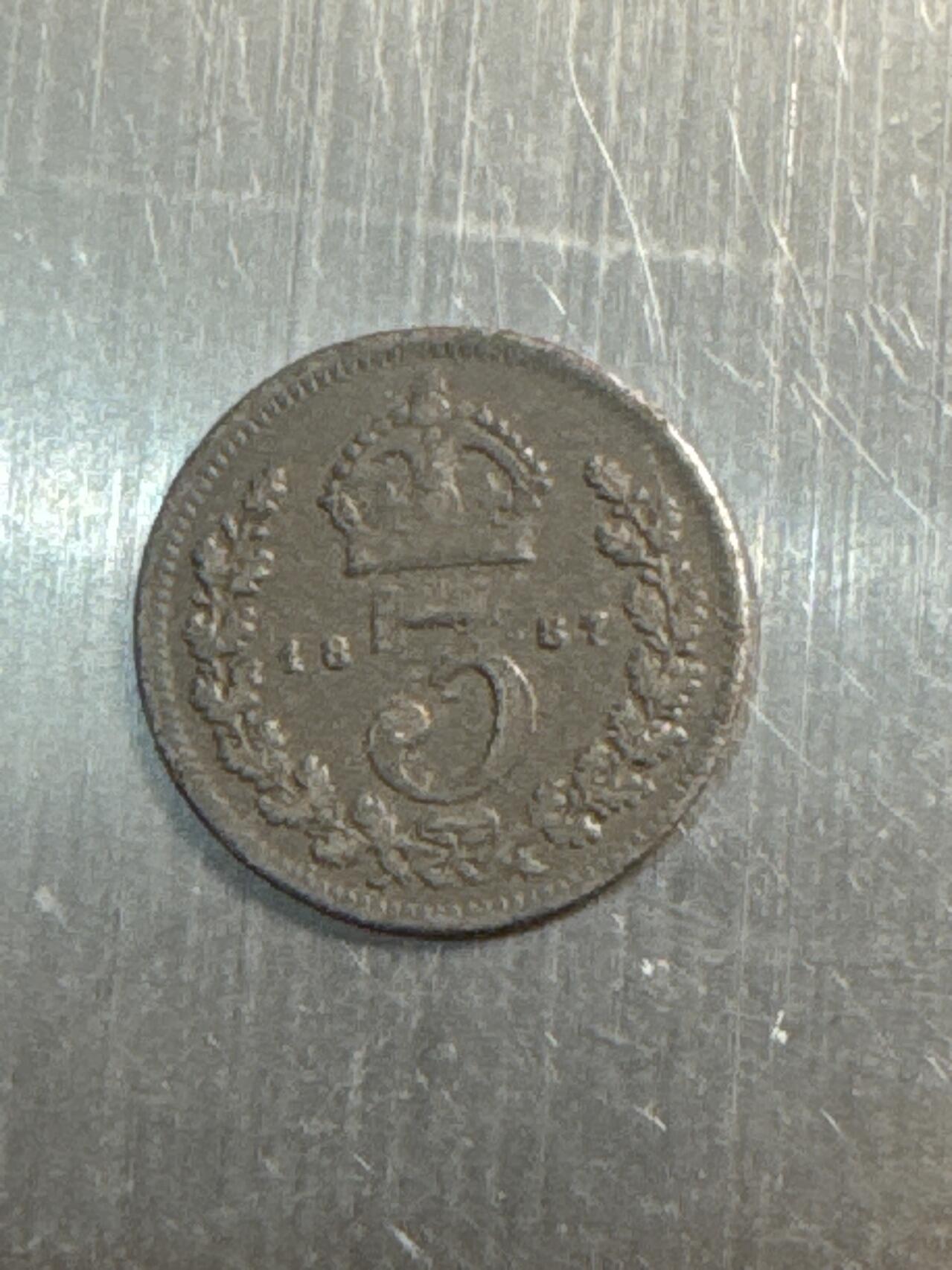 ❤️【币观天下】❤️ 第338期钱币拍卖- 2026.1.9周五晚上6点半场-长期征集拍品 英国1887年3便士银币