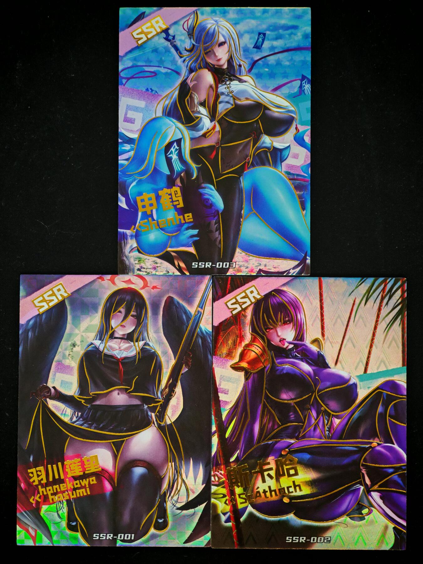 琦卡当当铺～第28期★★各种小漏~支持寄存★★~【9点40结束】扫码加群抽[包邮券]~ 女神狂欢系列-SSR-3个人物-3张