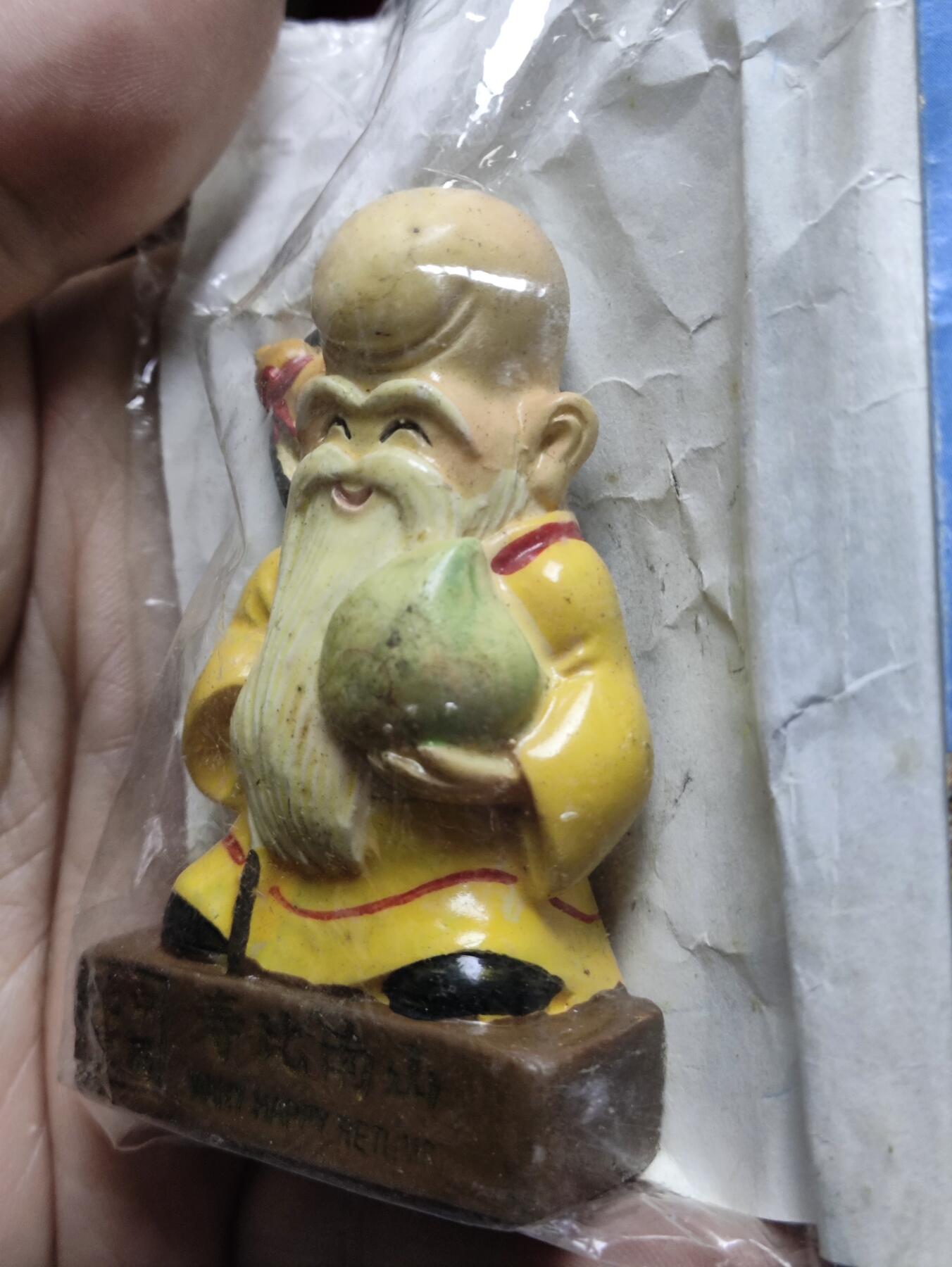 风光无限，精美冰箱贴A 寿比南山寿星造型的创意磁性树脂冰箱贴‌