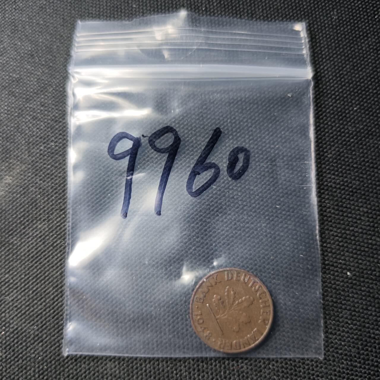 KK钱币收藏小铺  第399期  百期特拍（四拍之三）2月预留时间 周末发货  1948西德1芬尼 首年稀少年份F版