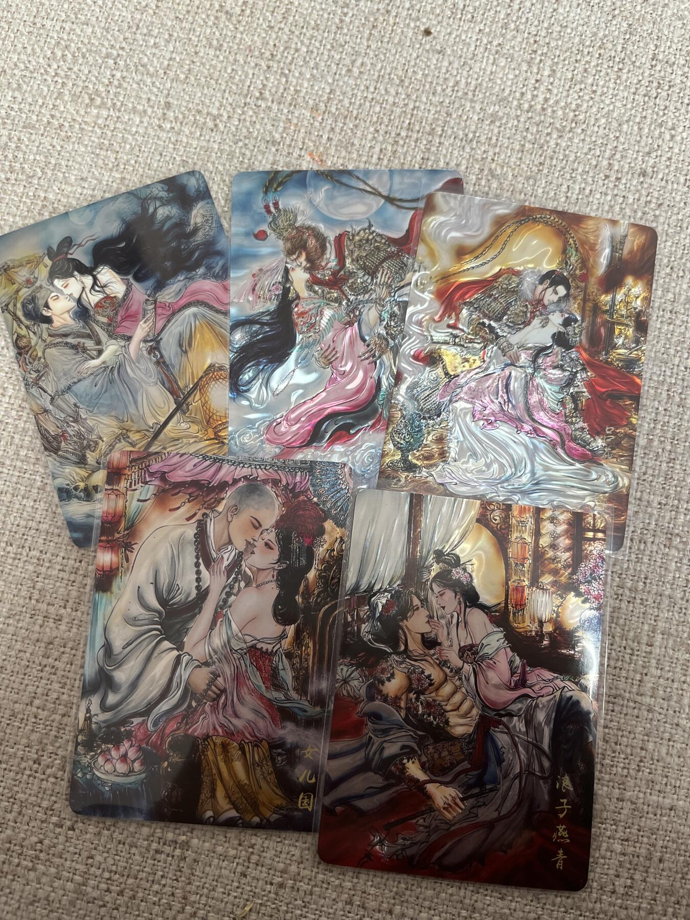 欢迎送拍、零成本上架，释放现金流，合理分配上拍卡品 【光刻】梓墨 5张 墨婉文化