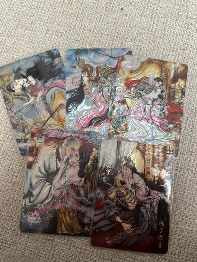 欢迎送拍、零成本上架，释放现金流，合理分配上拍卡品 - 【光刻】梓墨 5张 墨婉文化