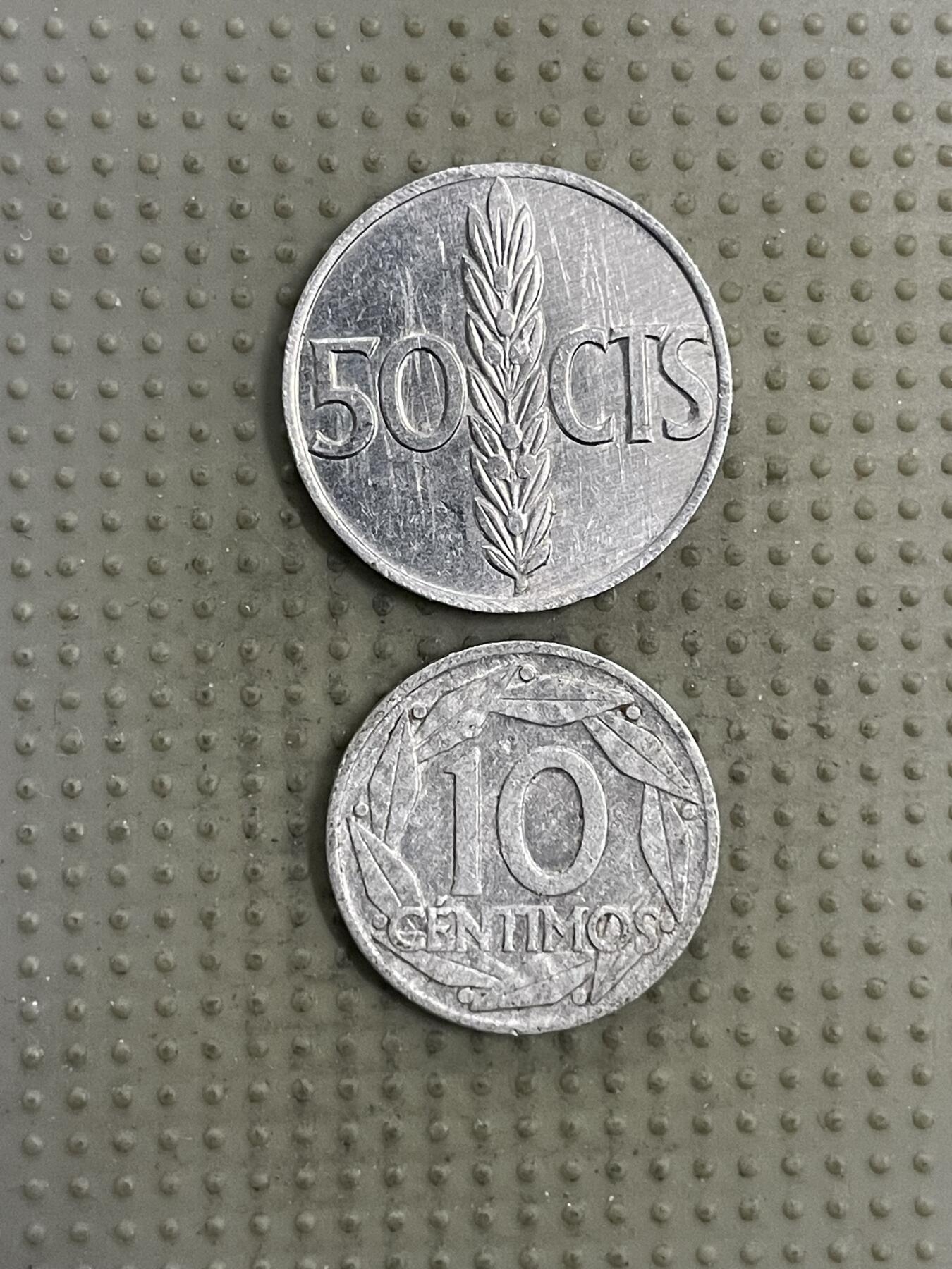 2026年第5场各国散币拍卖（总第155场） 西班牙铝币2枚