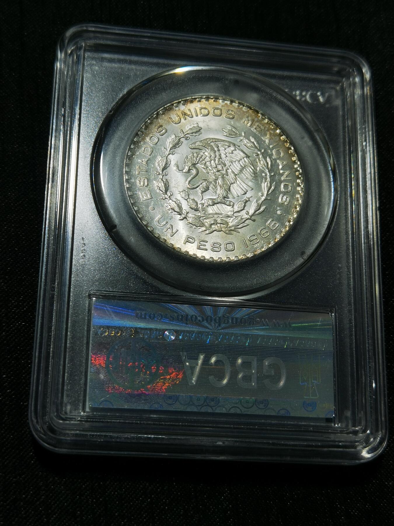 天下钱庄专场欢迎参拍 墨西哥一比索银币