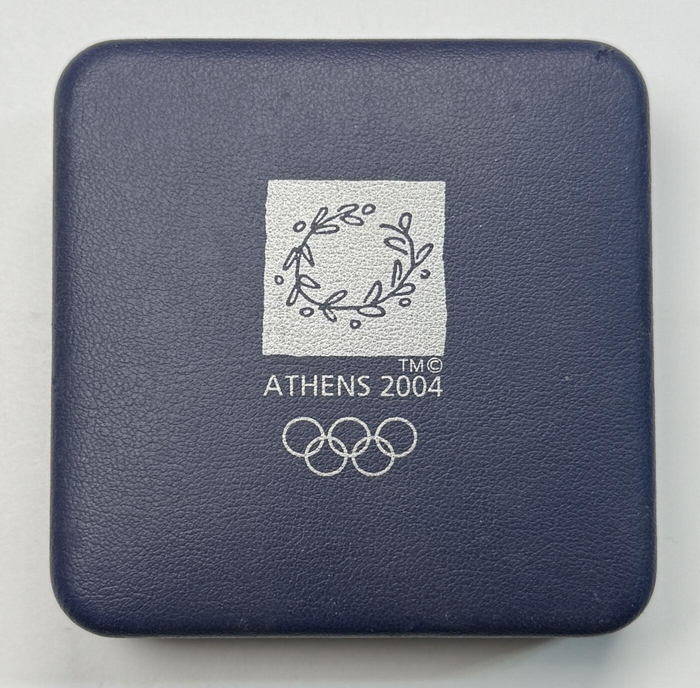 S&S Numismatic世界钱币-拍卖 第118期  希腊2004年 雅典奥运会-铁饼 10欧元精制银币 盒证齐全 34克925银