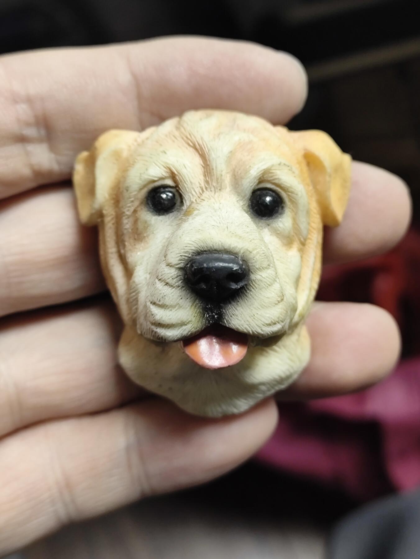 风光无限，精美冰箱贴A 拉布拉多造型的创意磁性树脂冰箱贴‌