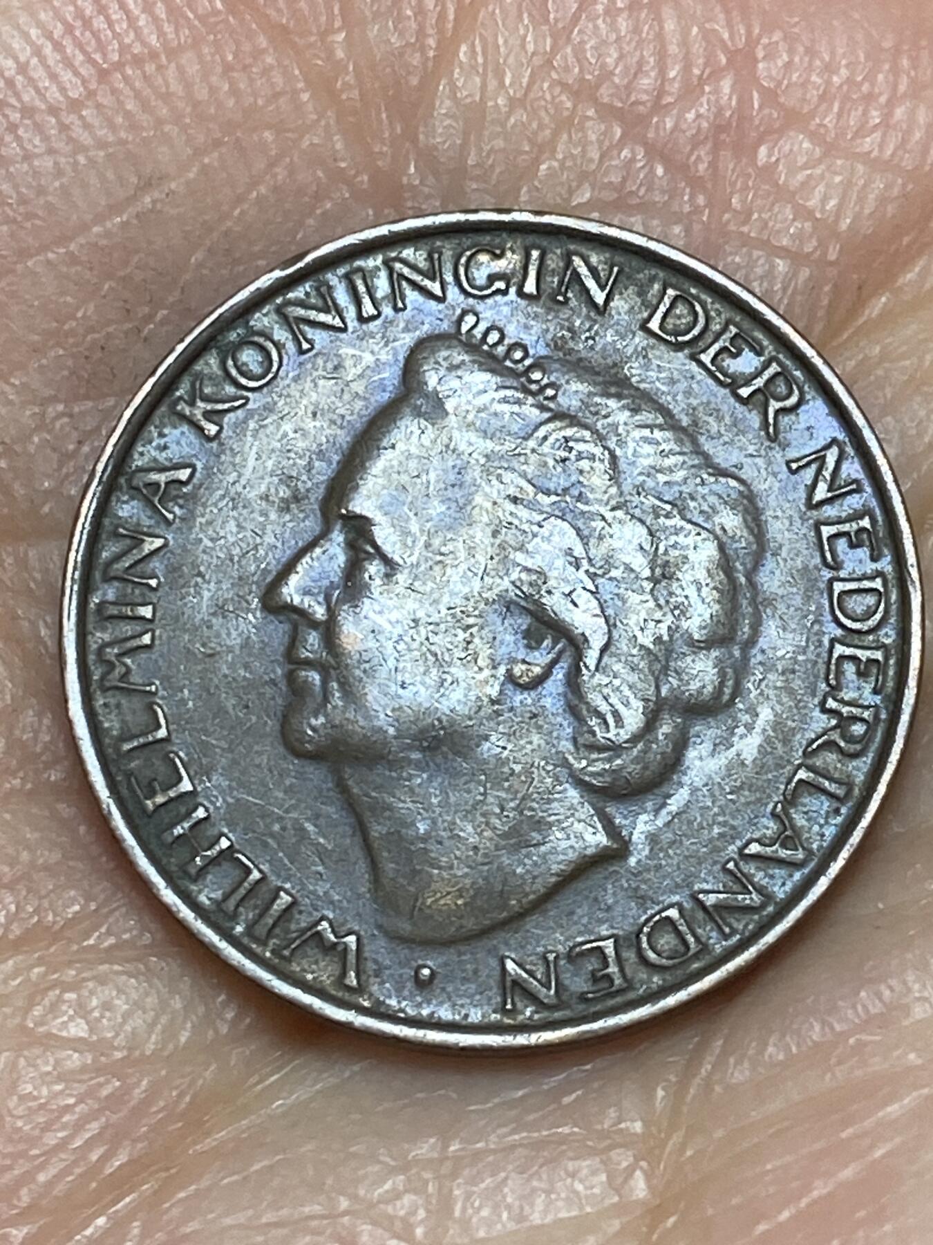 2026年第五场(总第一百七十四场）外国好品散币场(免佣金) 荷兰🇳🇱1948单年份5分(威廉明娜女王退位年，Fish–鱼标)