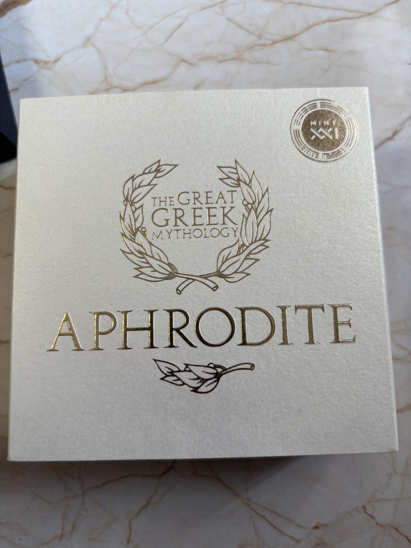 第187期拍卖 喀麦隆2022年希腊神话爱神阿芙罗狄蒂2盎司纪念银币，999银，发行量500枚