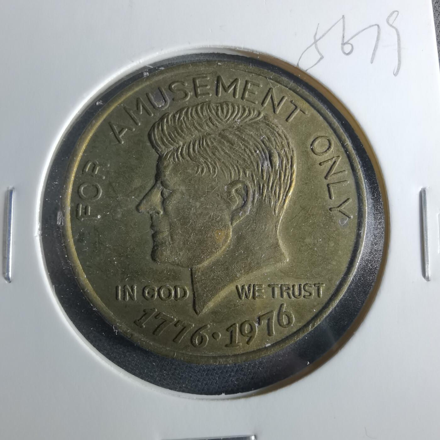 沼泽如烟--第956场 1976年美国200周年纪念章