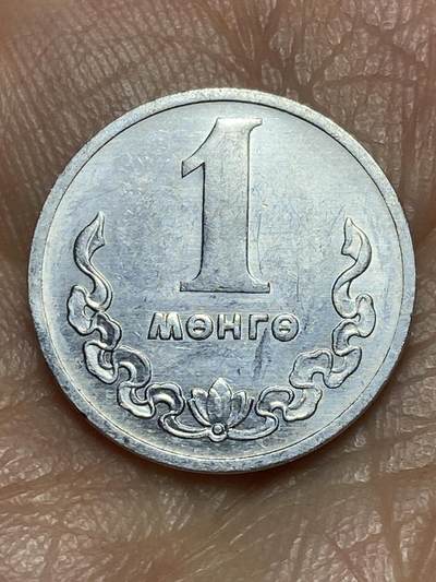 2026年第五场(总第一百七十四场）外国好品散币场(免佣金) - 蒙古🇲🇳1977年1蒙戈(第五套流通硬币)