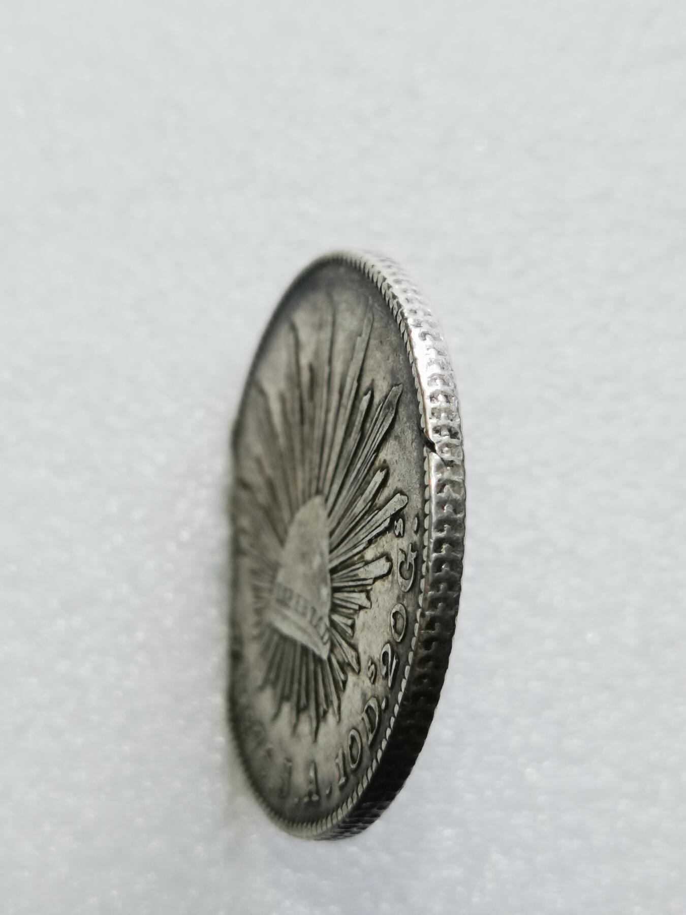 天下钱庄专场欢迎参拍 1875墨西哥鹰洋