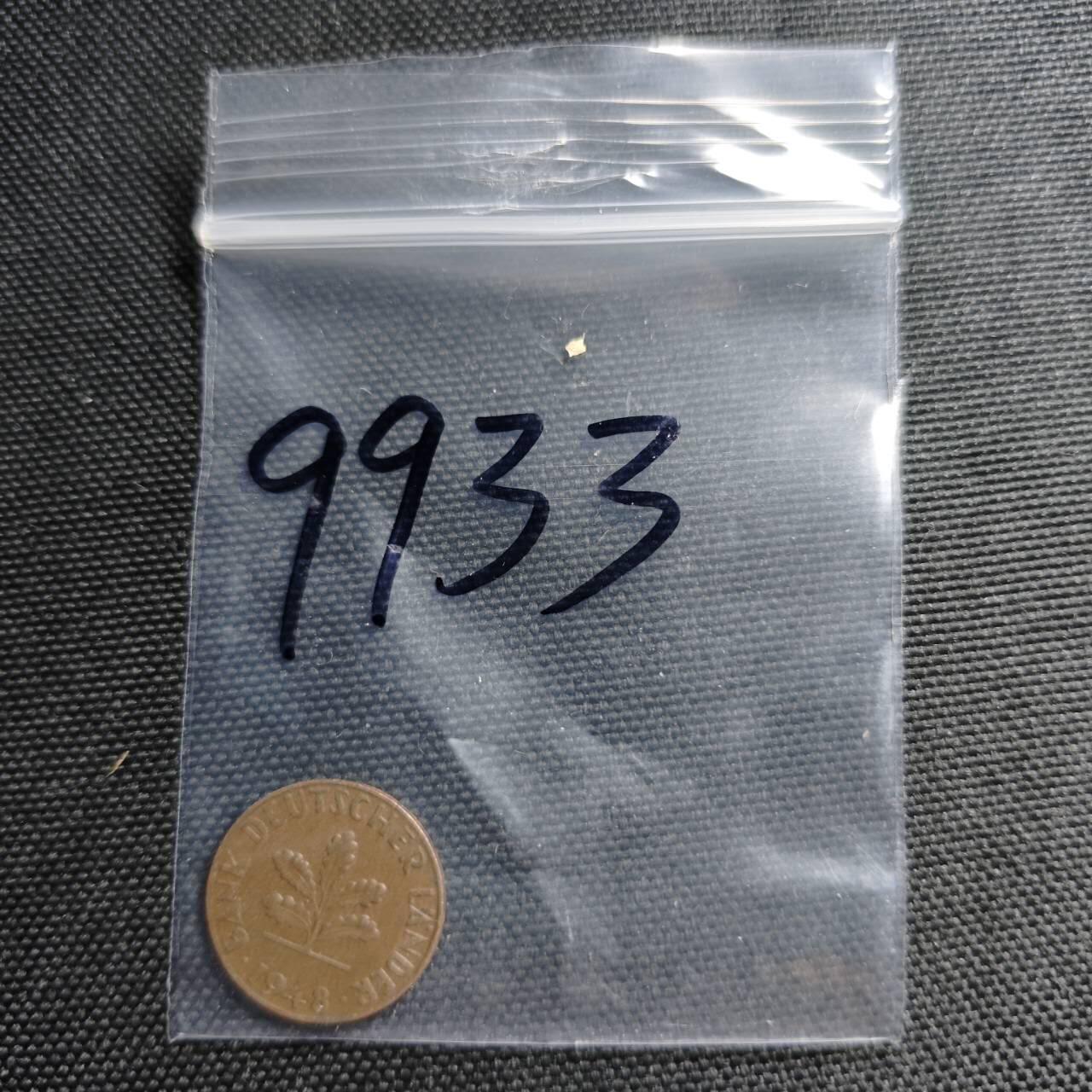 KK钱币收藏小铺  第399期  百期特拍（四拍之三）2月预留时间 周末发货  1948西德1芬尼铜币 首年稀少年份G版