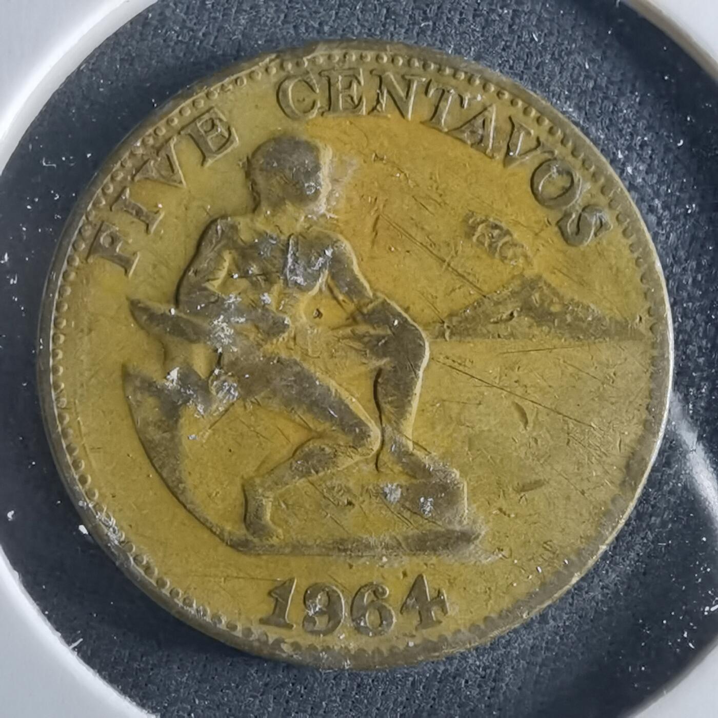 沼泽如烟--第956场 菲律宾1964年五分