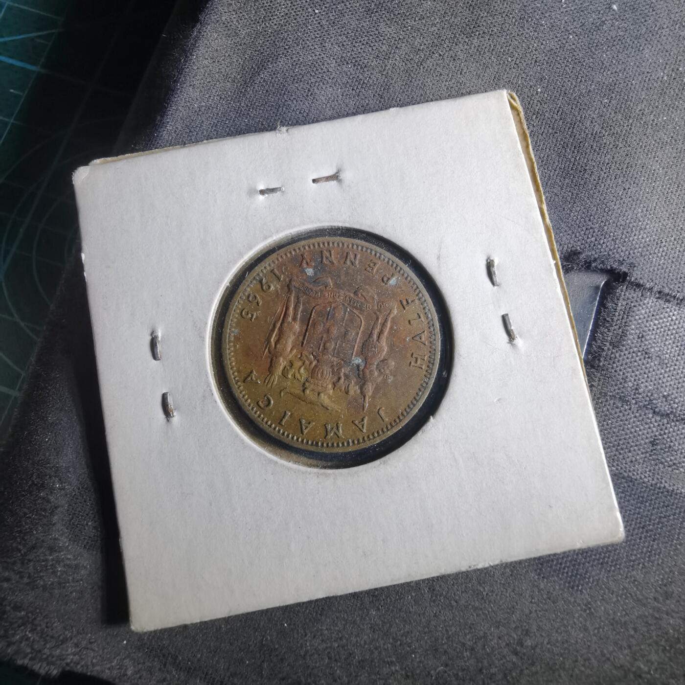 沼泽如烟--第956场 牙买加1965年半便士