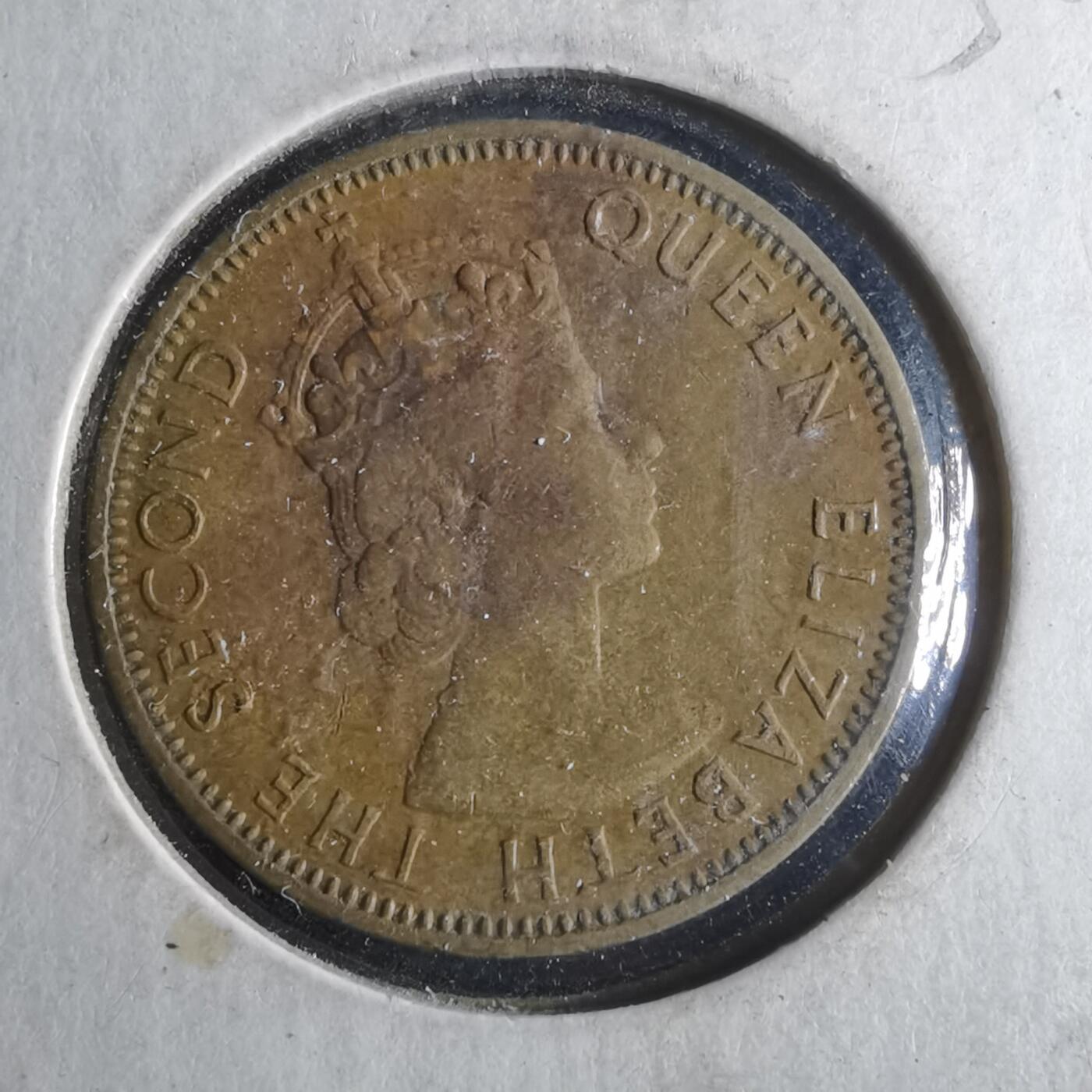 沼泽如烟--第956场 牙买加1965年半便士