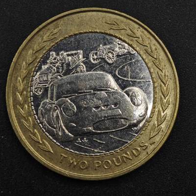 【淘币小摊】实时拍第八百四十三拍   散币场   满百包邮可预留二周 每周一统一发货   - 马恩岛1998年2镑