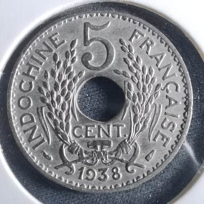 沼泽如烟--第956场 - 法属印度支那1938年五分