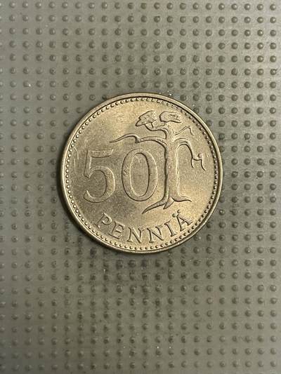 2026年第5场各国散币拍卖（总第155场） - 芬兰1981年50芬尼