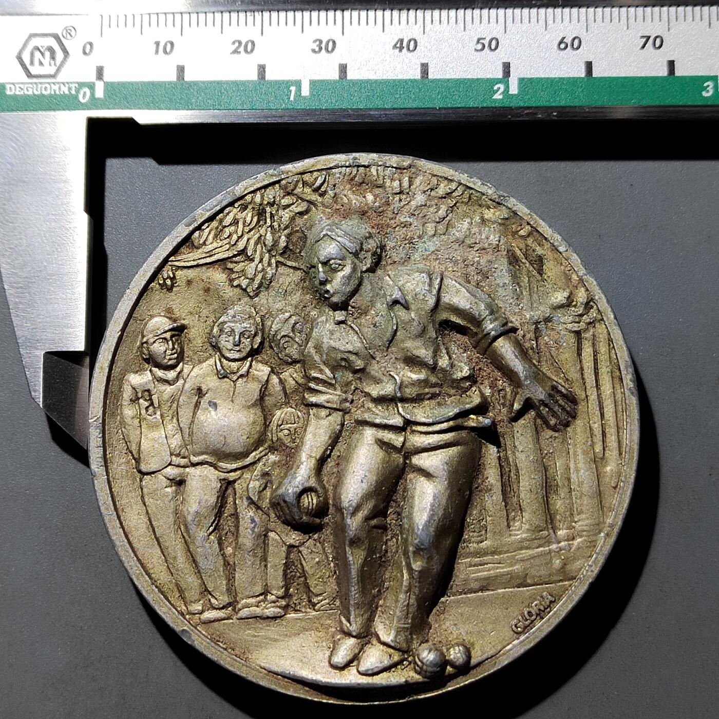 PCAI钱币   7-699  证章小专场 大型外国铝合金纪念章