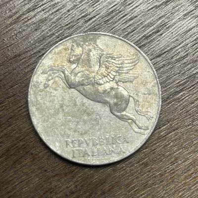 【铜匠收藏】★第135场★散币场，不寄存！！无佣金，30包邮。不满30元，支付5元运费。《接受代拍 代送NGC评级》 - 1949 意大利 10里拉 铝币