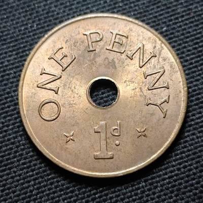 KK钱币收藏小铺  第399期  百期特拍（四拍之三）2月预留时间 周末发货 -  1966赞比亚1便士铜币 好品