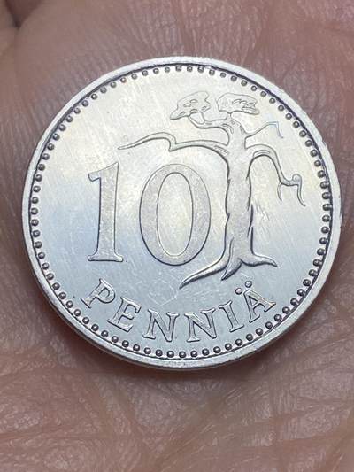 2026年第五场(总第一百七十四场）外国好品散币场(免佣金) - 较少见–芬兰🇫🇮1985年10盆尼(N标)