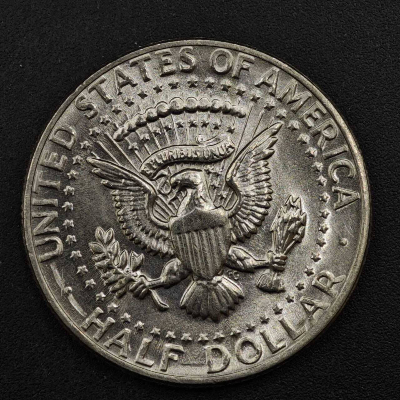 【淘币小摊】实时拍第八百四十三拍   散币场   满百包邮可预留二周 每周一统一发货   肯尼迪1971年半美元镍币