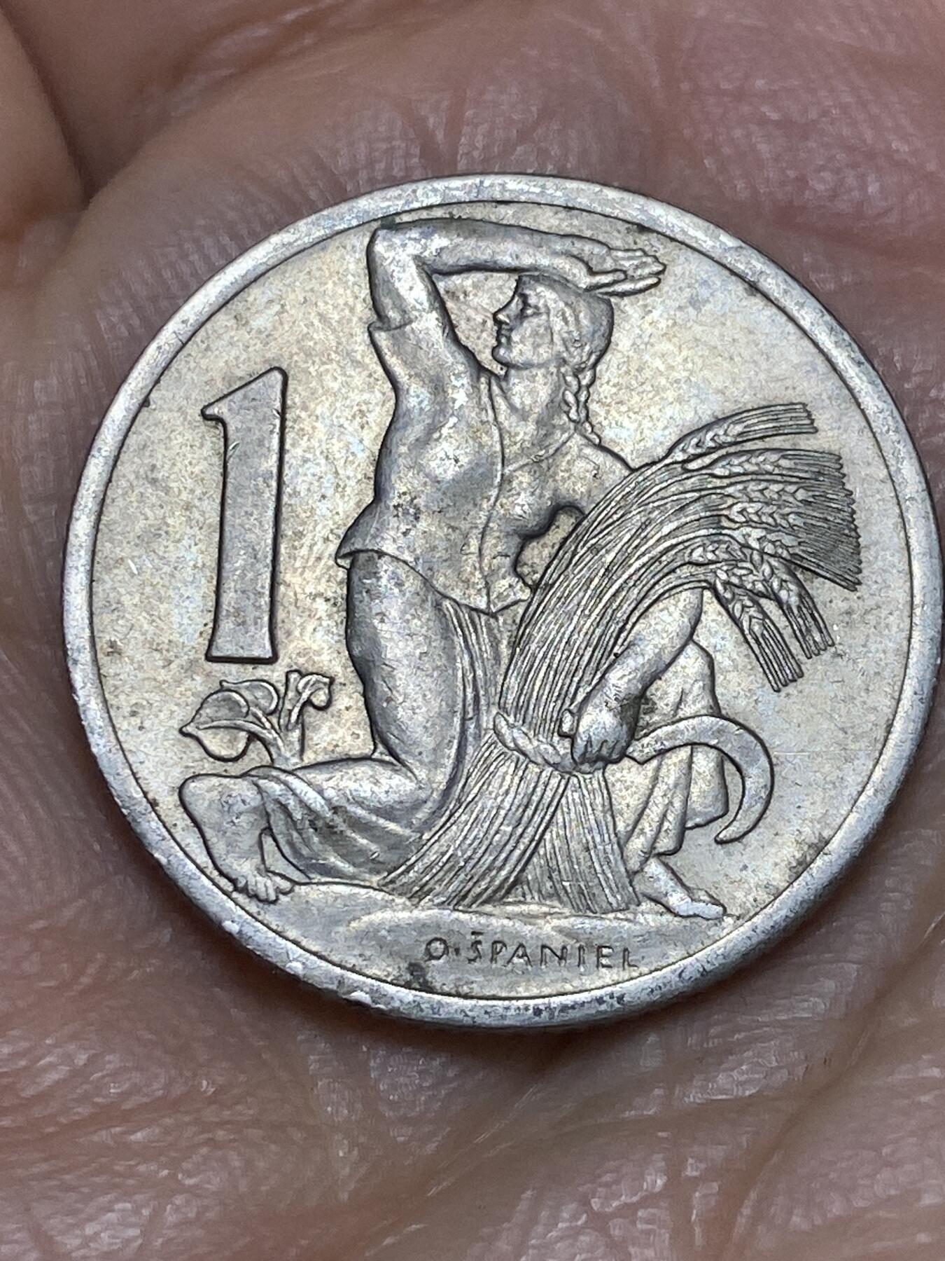 2026年第五场(总第一百七十四场）外国好品散币场(免佣金) 好品–捷克斯洛伐克1929年1克朗(二战前共和国时期)