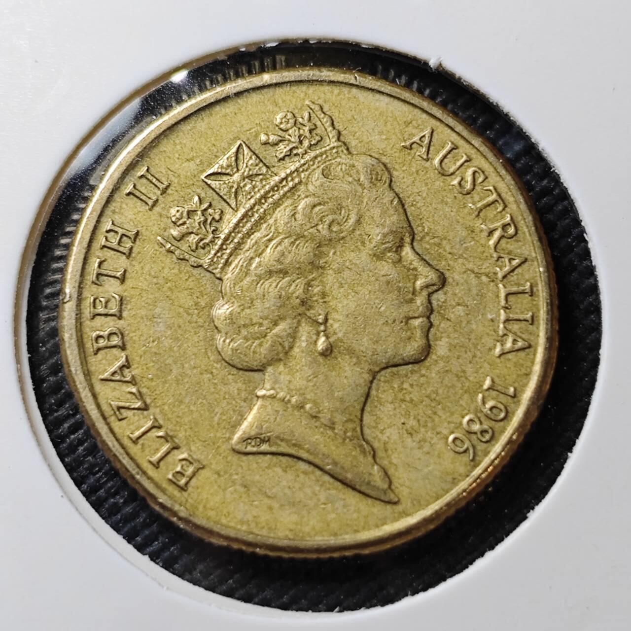 KK钱币收藏小铺  第387期  2月预留时间 周末发货  澳大利亚一元纪念币