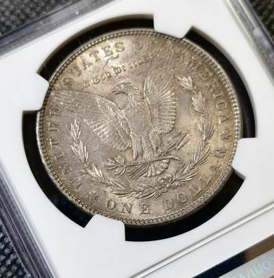 甄臻铺-世界币章拍卖（第46期）送拍享返佣金等优惠多多（1月10日精品场，敬请期待） NGC-MS63 美国 1882年 1美元 摩根银币 转光明显 原味包浆