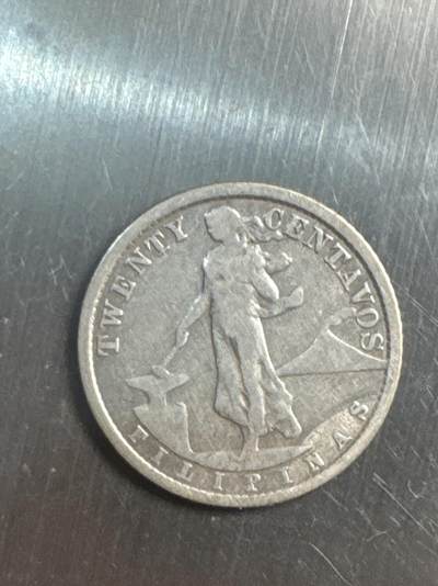 ❤️【币观天下】❤️ 第338期钱币拍卖- 2026.1.9周五晚上6点半场-长期征集拍品 - 美属菲律宾1921年25分银币