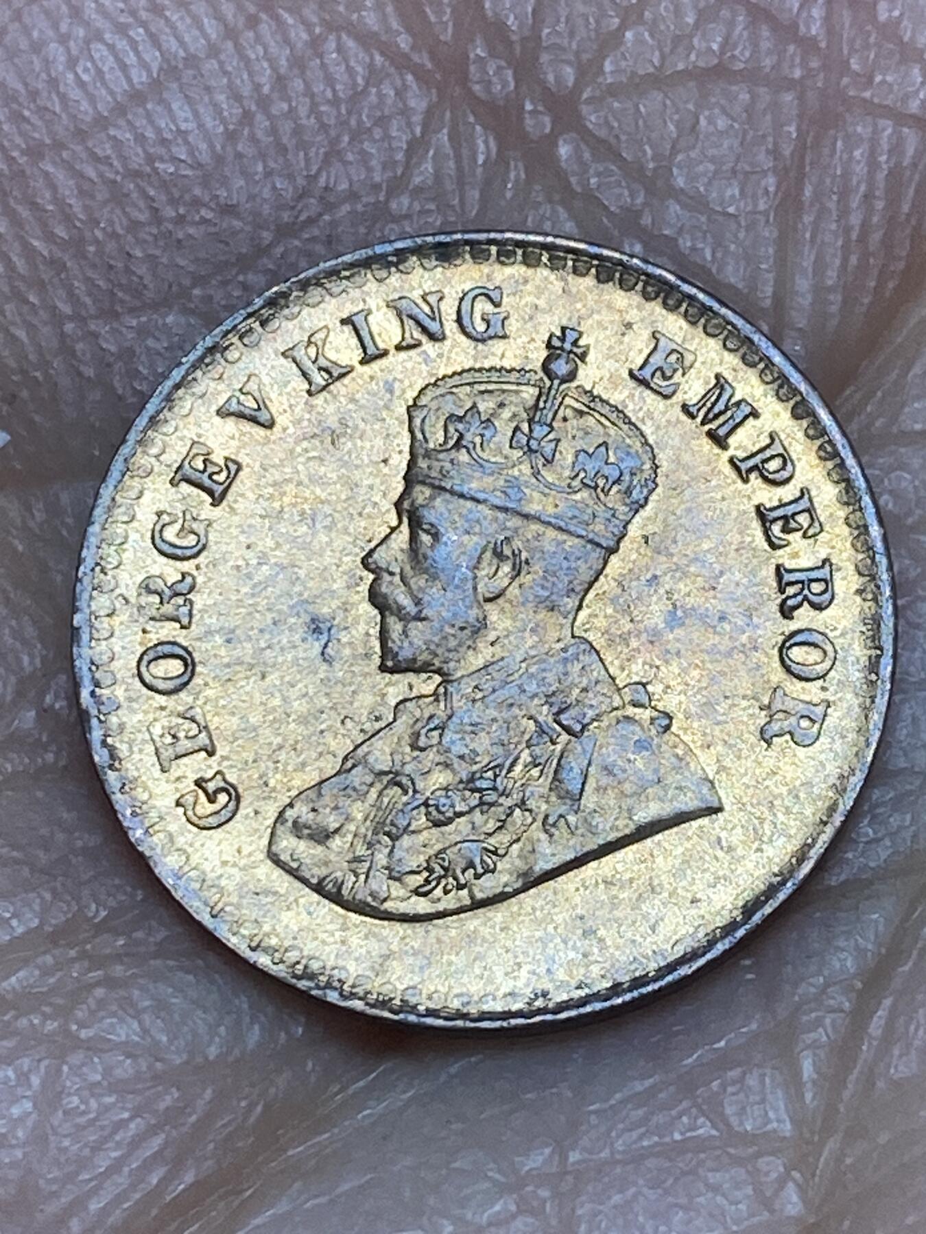 2026年第五场(总第一百七十四场）外国好品散币场(免佣金) 原光好品–英属印度1920年1/12安娜(乔治五世时期，c版加尔各答造)