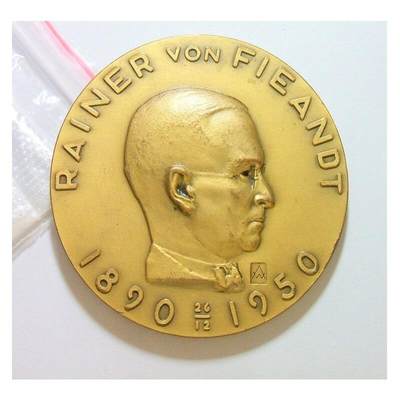 【艺术】法国艺术大章 政治家冯布兰特高浮雕精制超大铜章 首见丰饶角分开版 60MM - 【艺术】法国艺术大章 政治家冯布兰特高浮雕精制超大铜章 首见丰饶角分开版 60MM