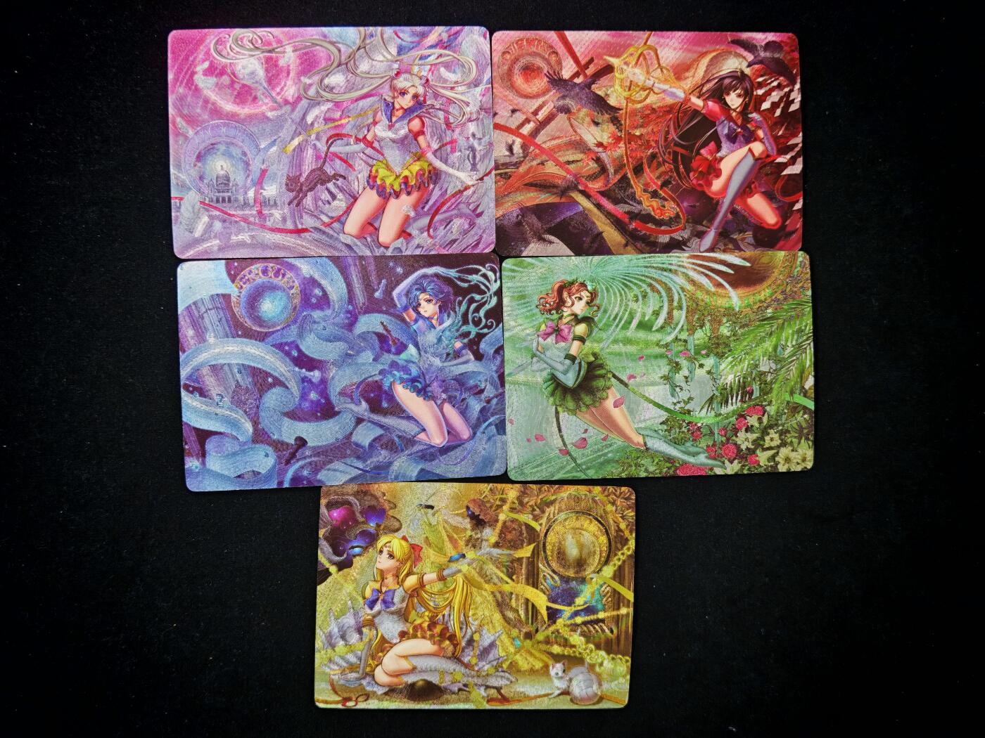 琦卡当当铺～第28期★★各种小漏~支持寄存★★~【9点40结束】扫码加群抽[包邮券]~ 粗闪-美少女战士-经典5人组-5张