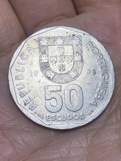 2026年第五场(总第一百七十四场）外国好品散币场(免佣金) - 葡萄牙🇵🇹1988年50埃斯库多(共和国时期第六套首发年)