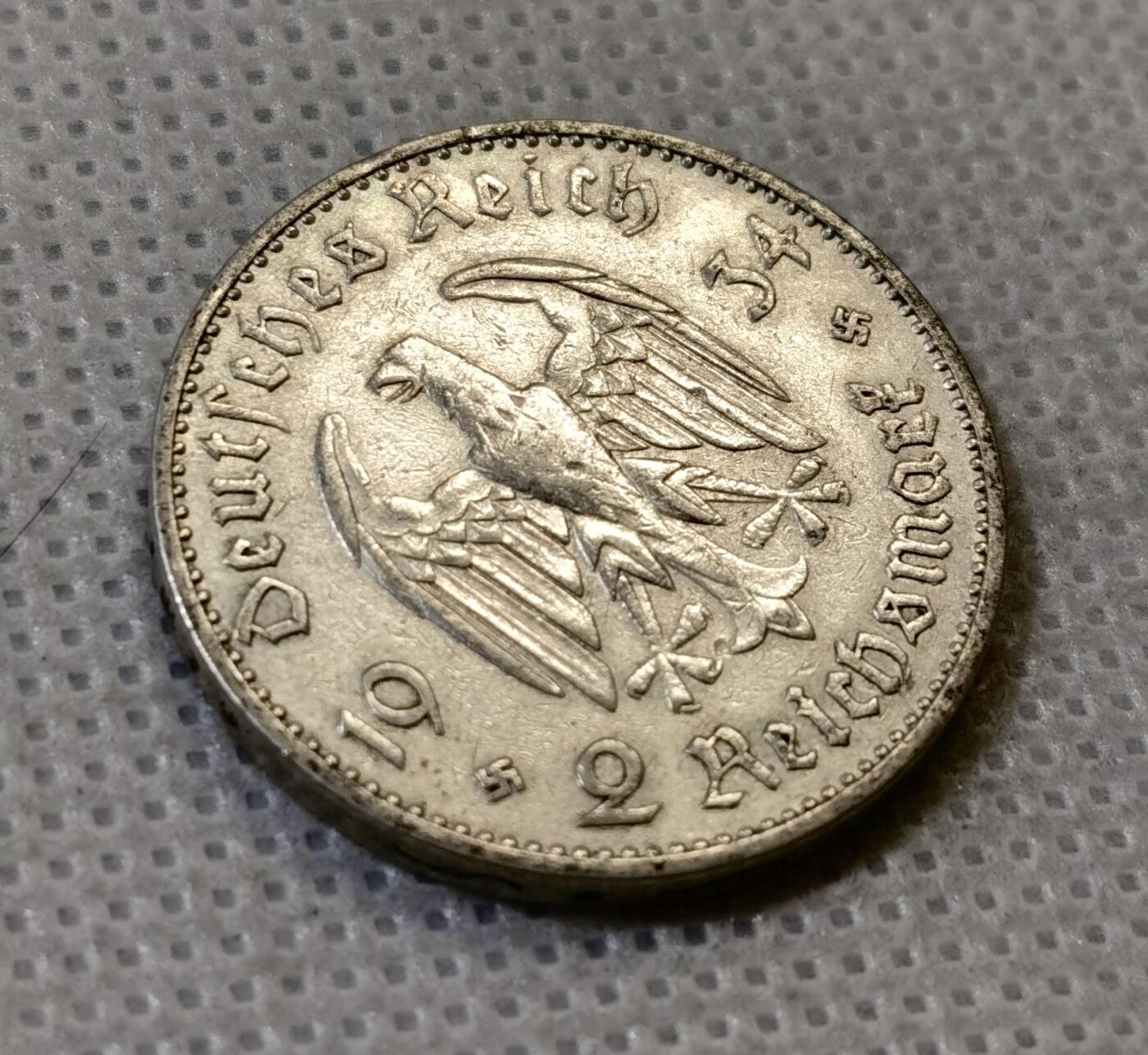 甄臻铺-世界币章拍卖（第46期）送拍享返佣金等优惠多多（1月10日精品场，敬请期待） 德国教堂加字2马克，细节见图