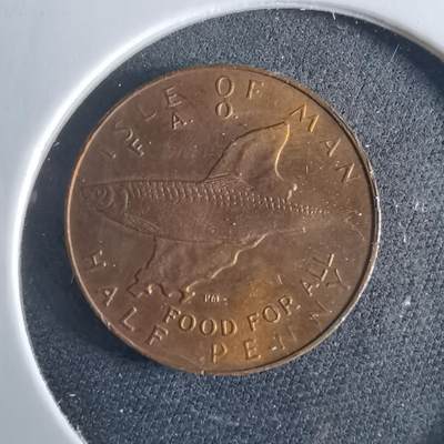 沼泽如烟--第956场 - 马恩1981年半便士FAO纪念币