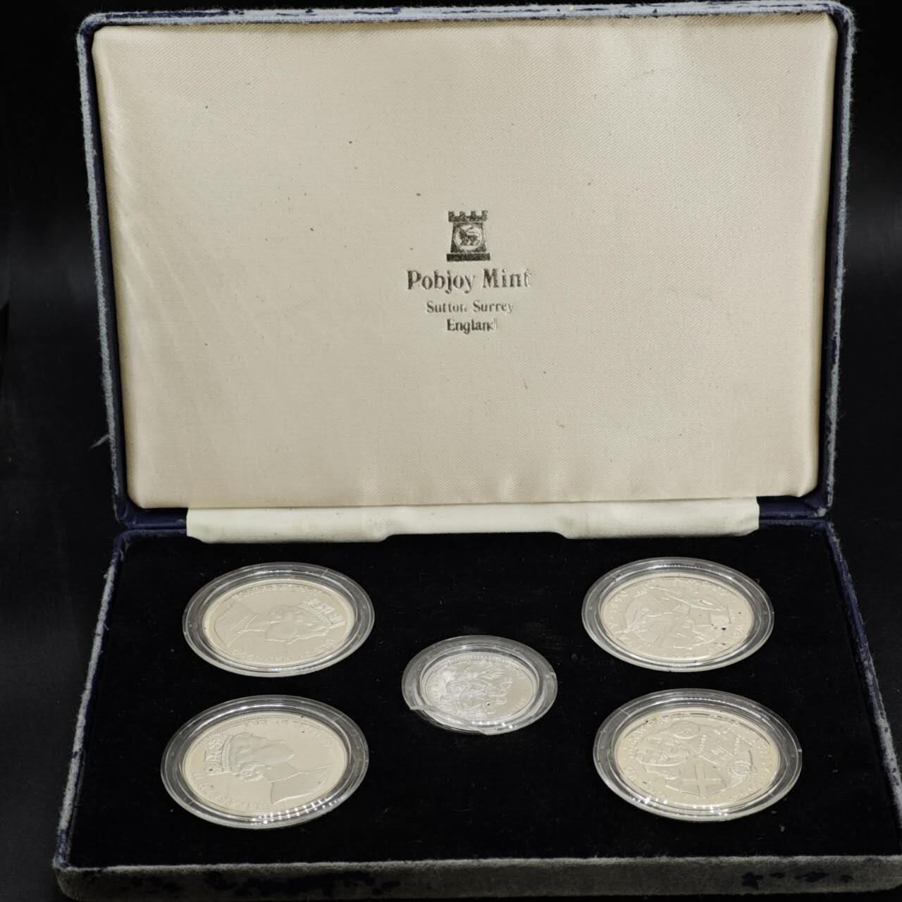 【淘币小摊】实时拍第八百四十三拍   散币场   满百包邮可预留二周 每周一统一发货   马恩岛1990年世界杯银币4枚套含造币厂章 含28.28克925银币4枚 参考银价2020