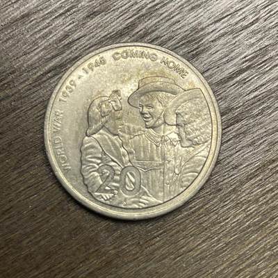 【铜匠收藏】★第135场★散币场，不寄存！！无佣金，30包邮。不满30元，支付5元运费。《接受代拍 代送NGC评级》 - 2005 澳大利亚 20分 纪念币