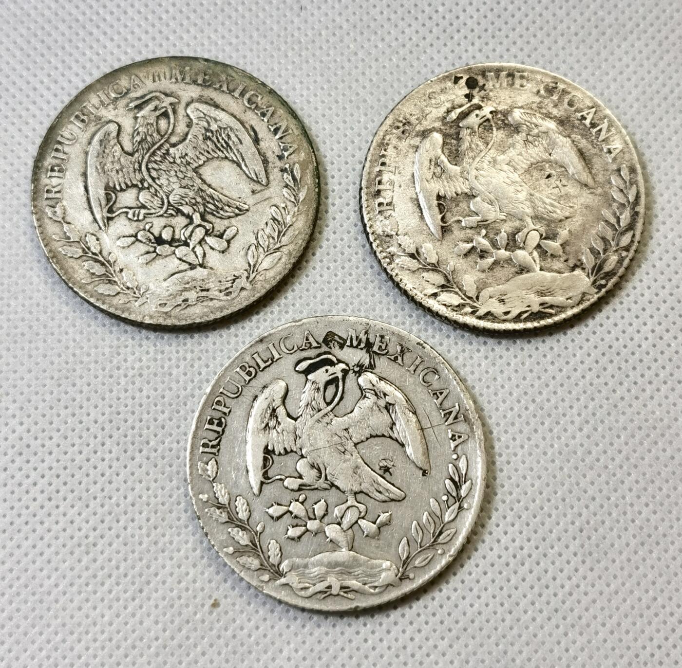 甄臻铺-世界币章拍卖（第46期）送拍享返佣金等优惠多多（1月10日精品场，敬请期待） 带戳鹰洋，细节见图