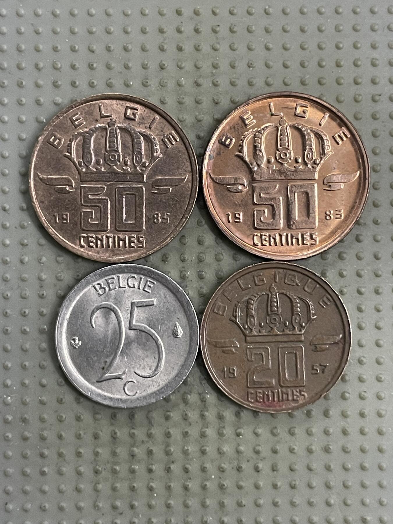 2026年第5场各国散币拍卖（总第155场） 比利时4枚