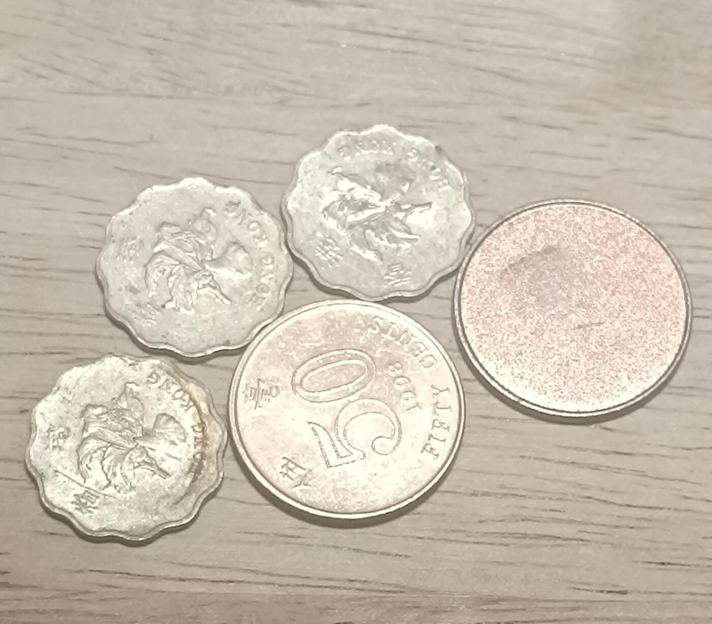 万国钱币阁第二场 弱品紫金花港币➕代币币丕