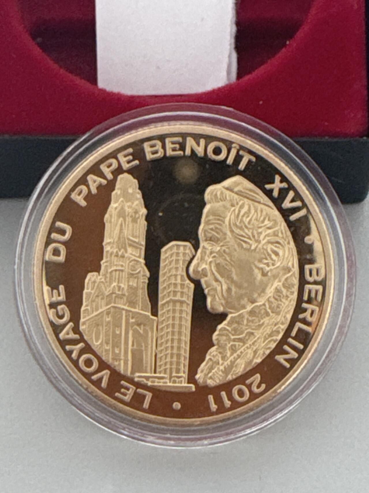 ❤️【币观天下】❤️ 第338期钱币拍卖- 2026.1.9周五晚上6点半场-长期征集拍品 多哥2011年100法郎铜镀金纪念币发行量999枚27克