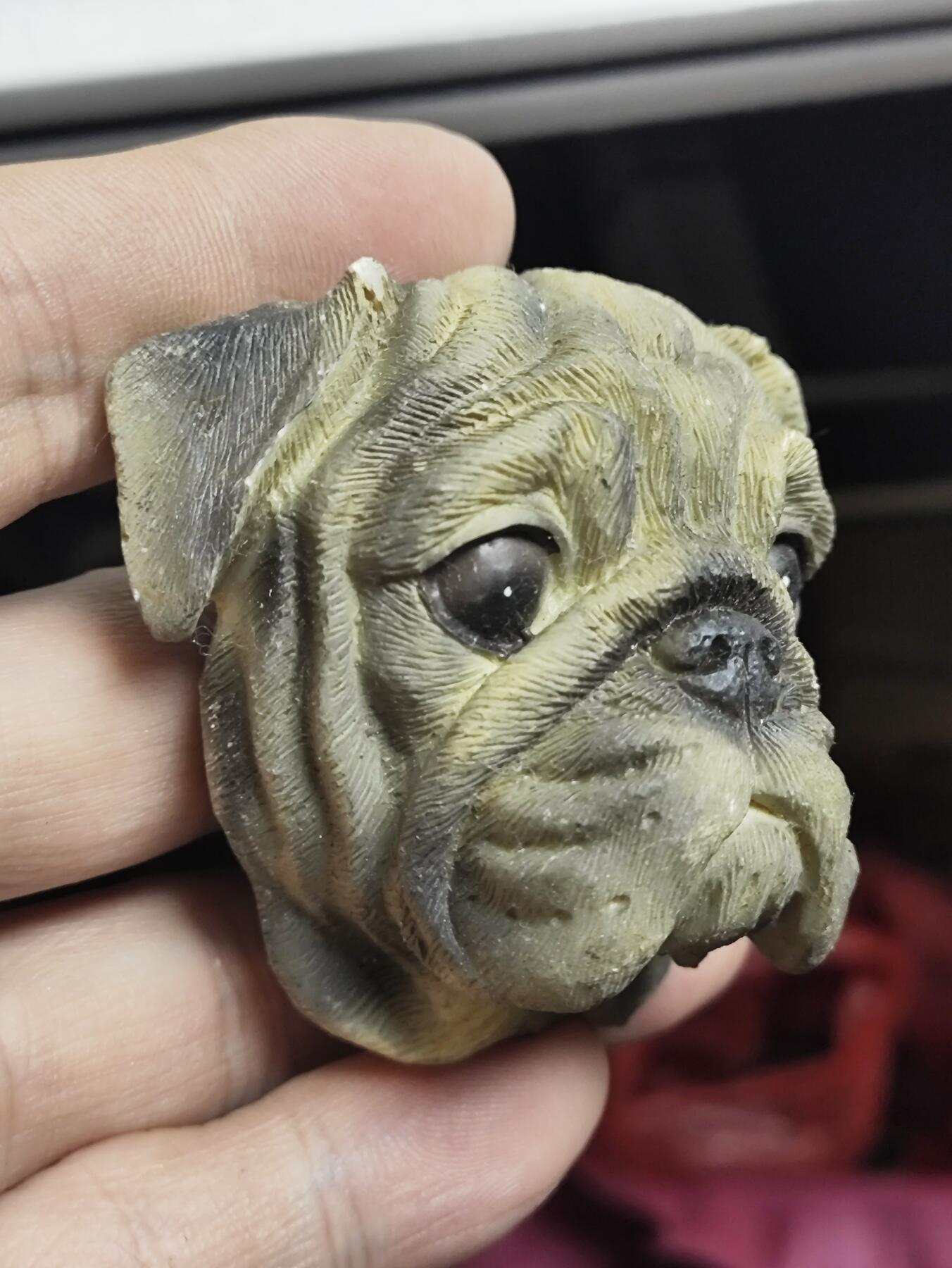 风光无限，精美冰箱贴A 巴哥犬（八哥犬）造型的创意磁性树脂冰箱贴‌