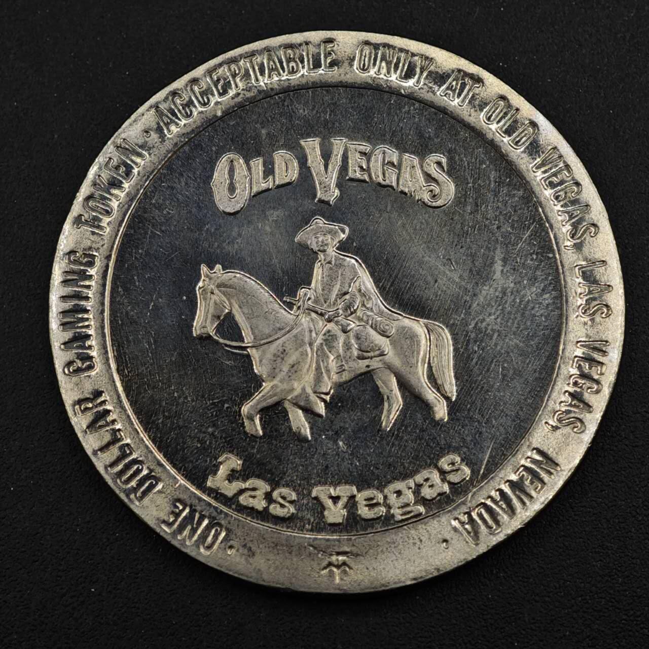 【淘币小摊】实时拍第八百四十三拍   散币场   满百包邮可预留二周 每周一统一发货   美国1983年老维加斯一美元代币