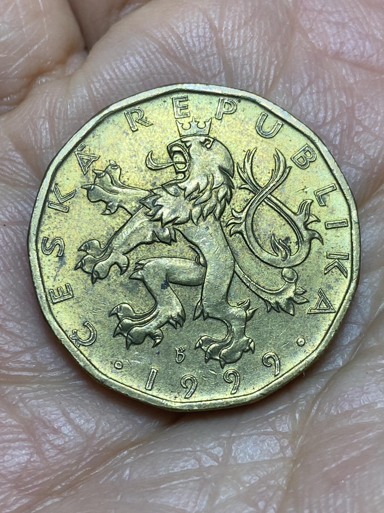 2026年第五场(总第一百七十四场）外国好品散币场(免佣金) 捷克共和国🇨🇿1999年20克朗