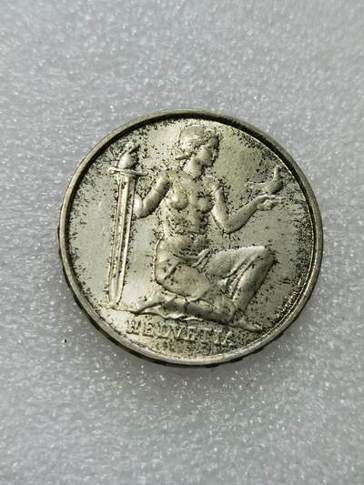 天下钱庄专场欢迎参拍 - 1936瑞士女神5法郎银币