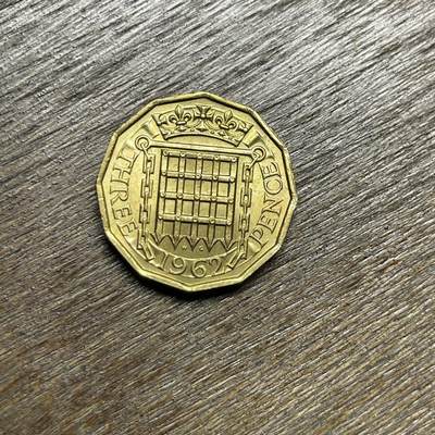 【铜匠收藏】★第135场★散币场，不寄存！！无佣金，30包邮。不满30元，支付5元运费。《接受代拍 代送NGC评级》 - 原光 1962 英国 3便士