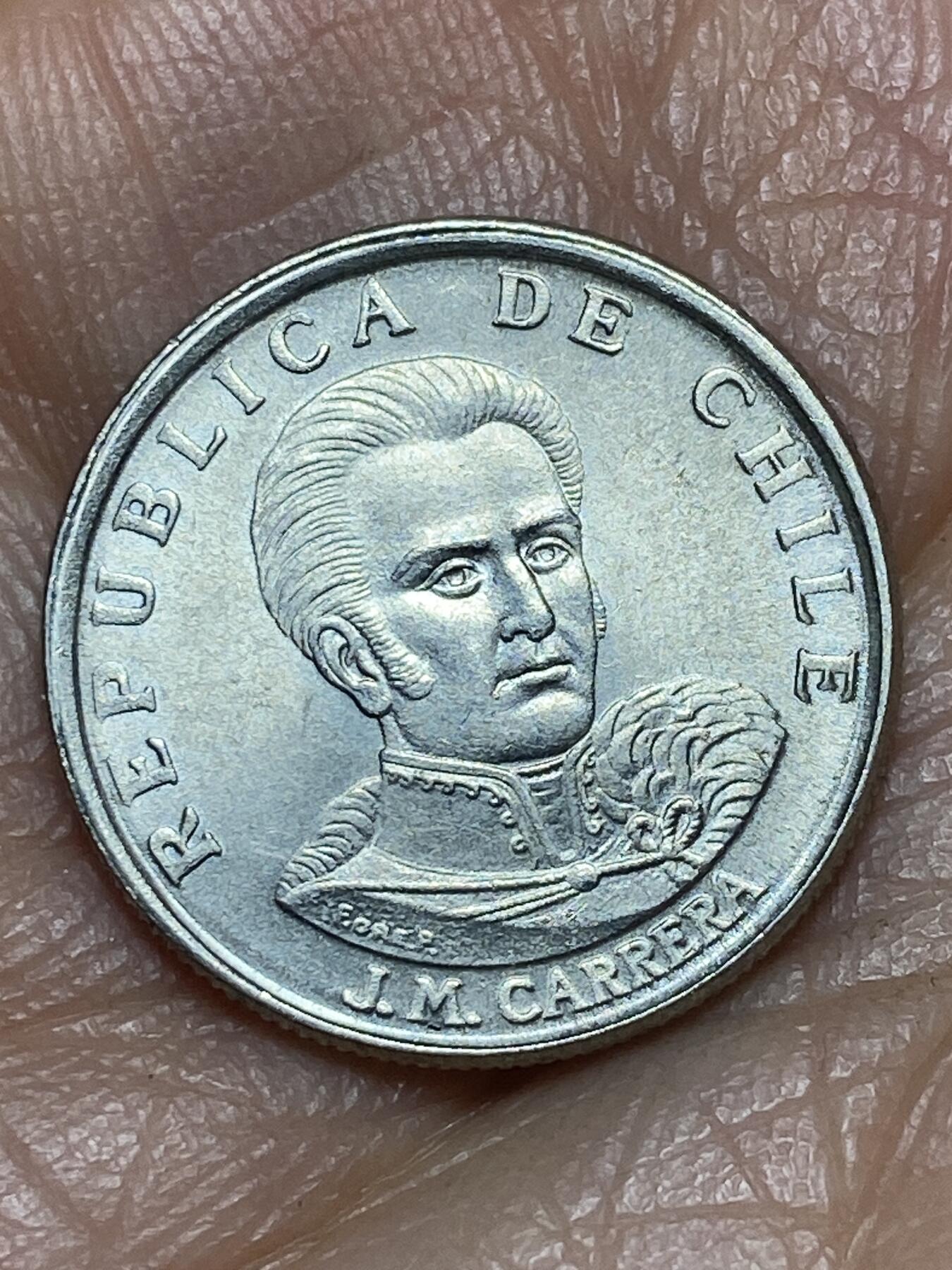 2026年第五场(总第一百七十四场）外国好品散币场(免佣金) 智利🇨🇱1972年1埃斯库多