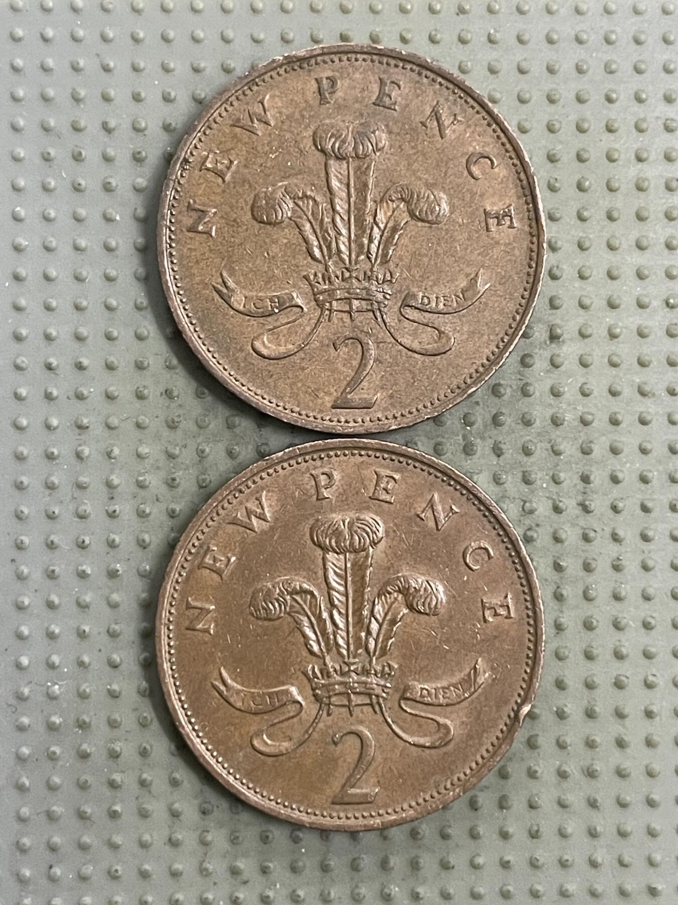 2026年第5场各国散币拍卖（总第155场） 英国2便士2枚